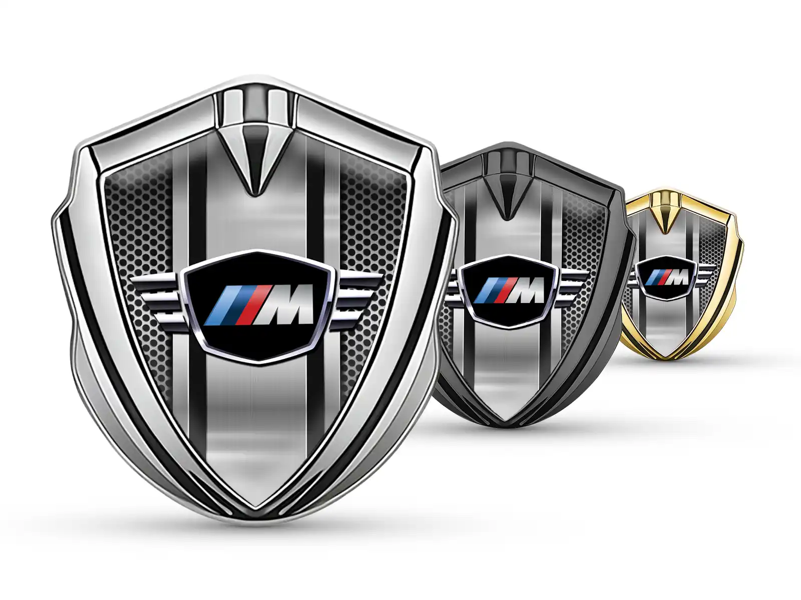 BMW Metall Kuppel Emblem High-End Design Drift Look